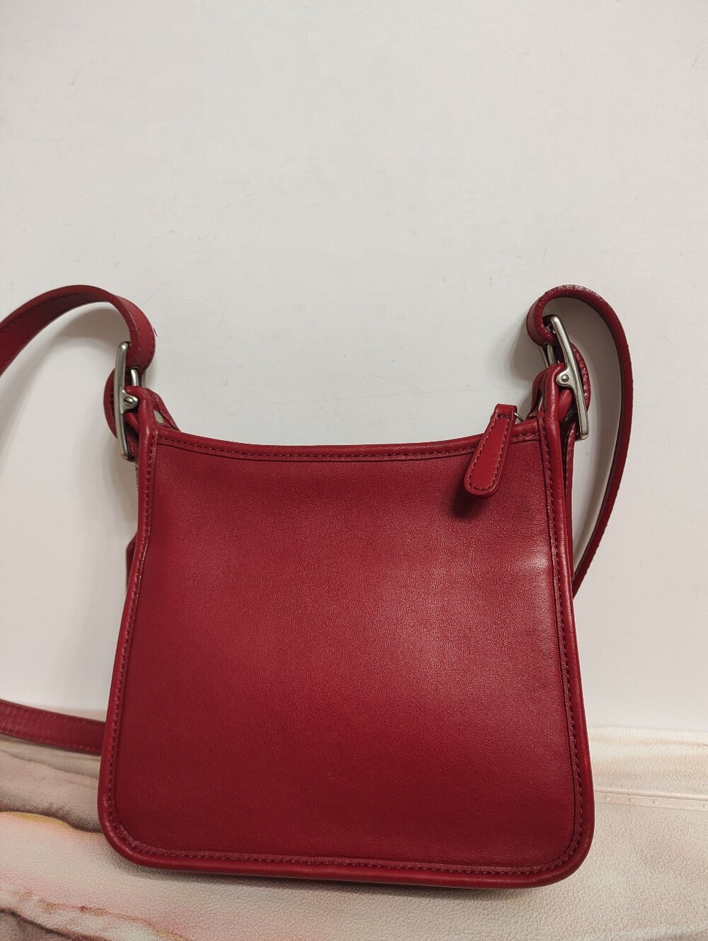 Vintage Coach 6610 Small Janice Legacy Red